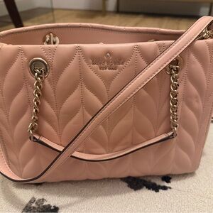 Kate Spade Pink Quilted Shoulder Bag